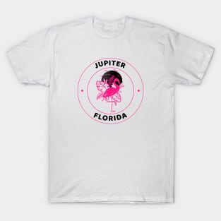 Jupiter, Florida Flamingo T-shirt T-Shirt